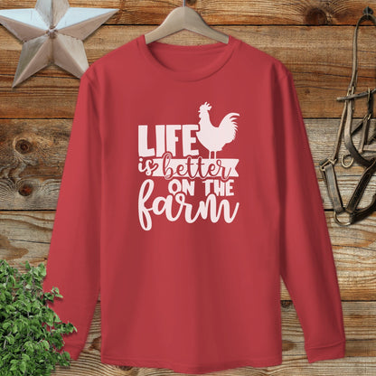 Better on the Farm Long Sleeve Tee