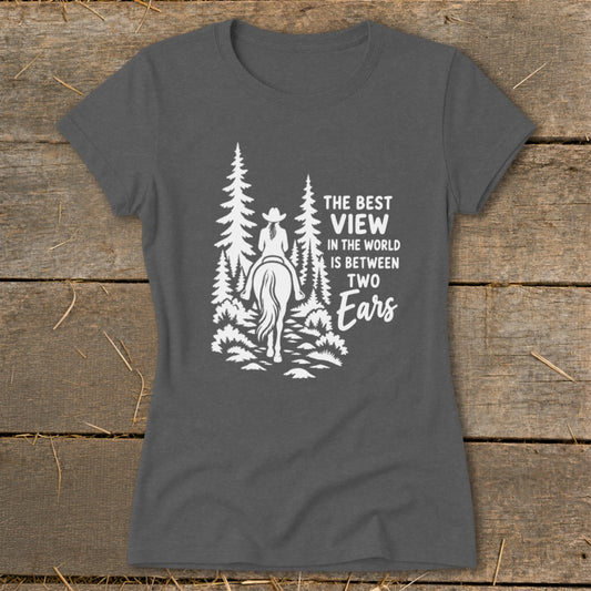 Between Two Ears Ladies Tee