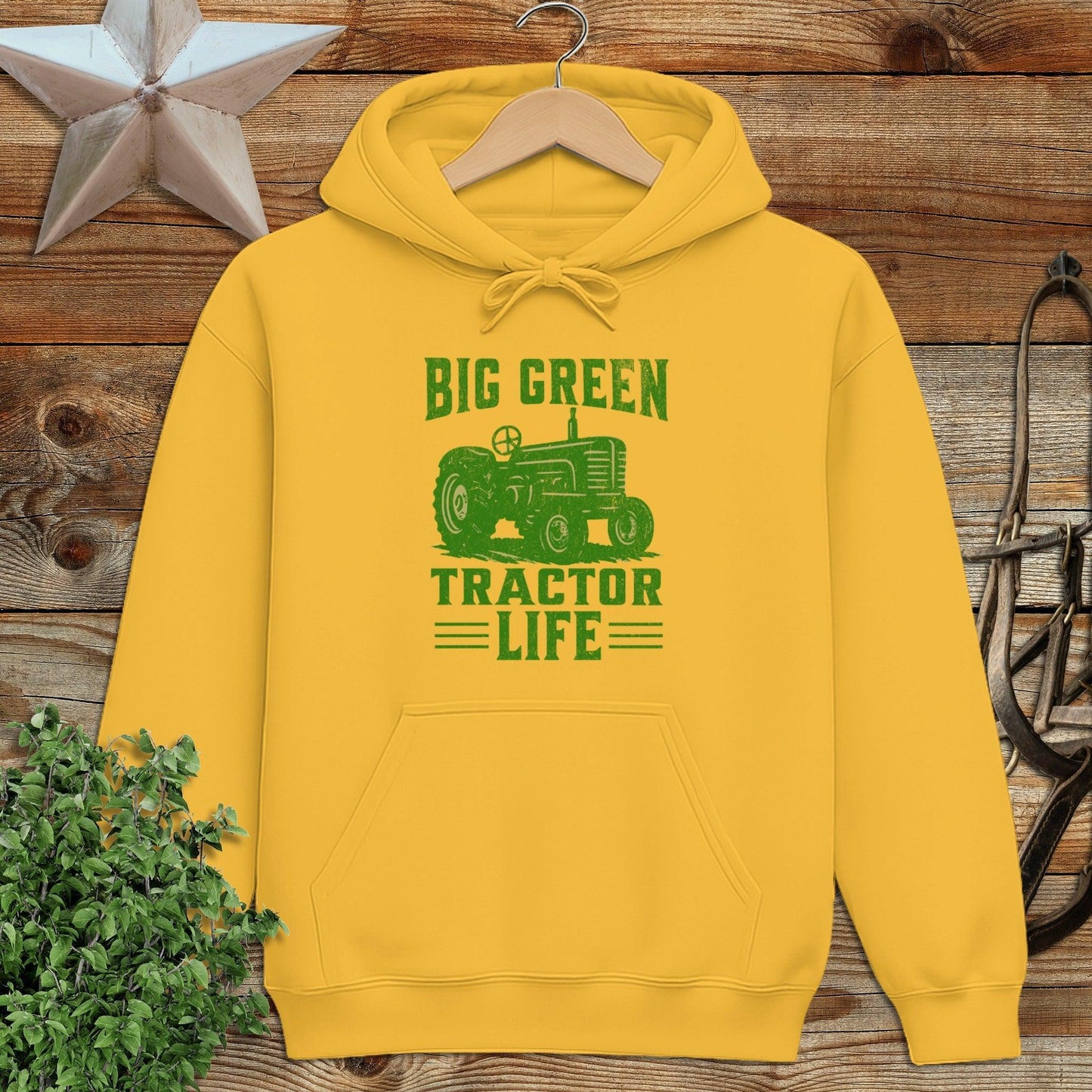 Big Green Tractor Hoodie