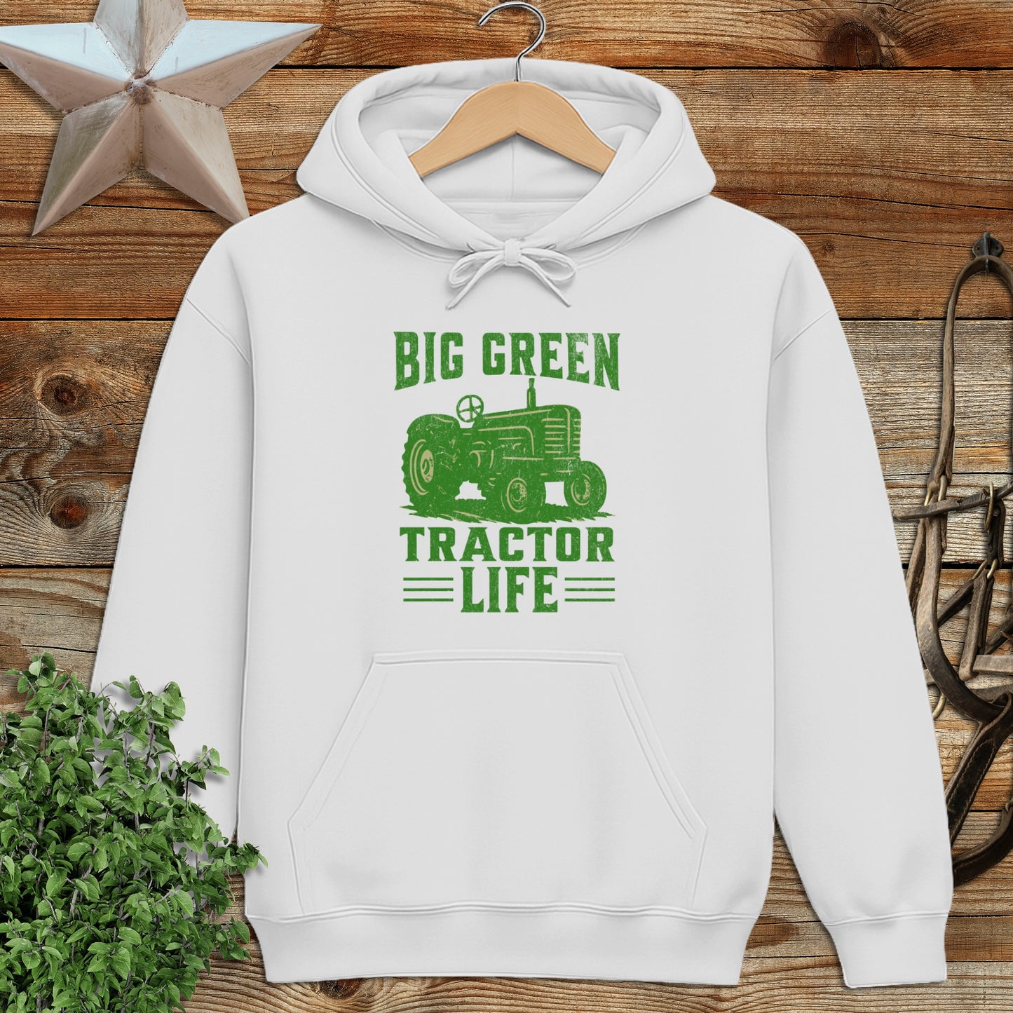 Big Green Tractor Hoodie