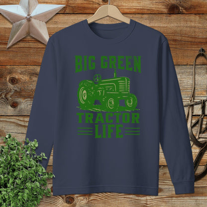 Big Green Tractor Long Sleeve Tee