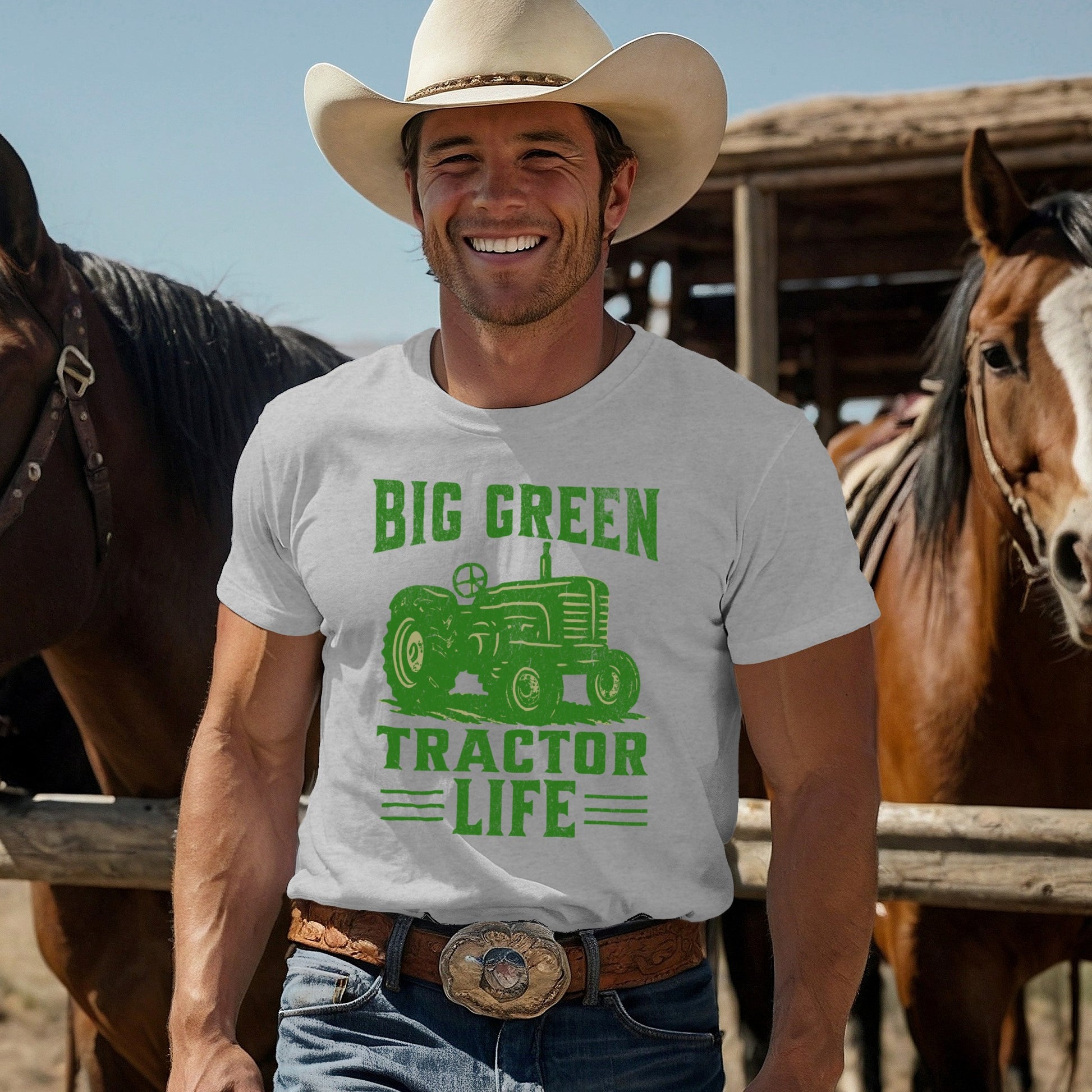 Big Green Tractor T-shirt