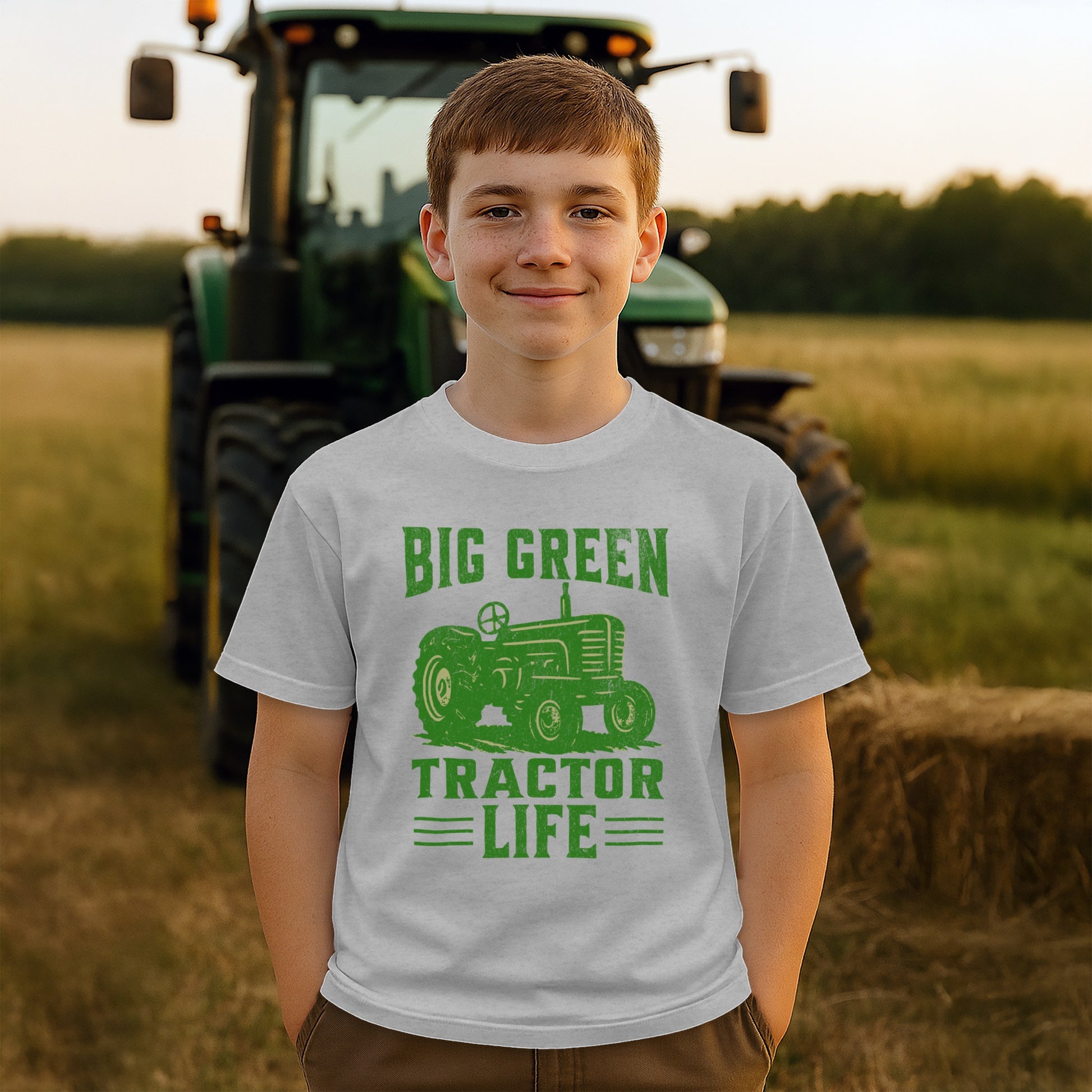 Big Green Tractor T-shirt (Youth)