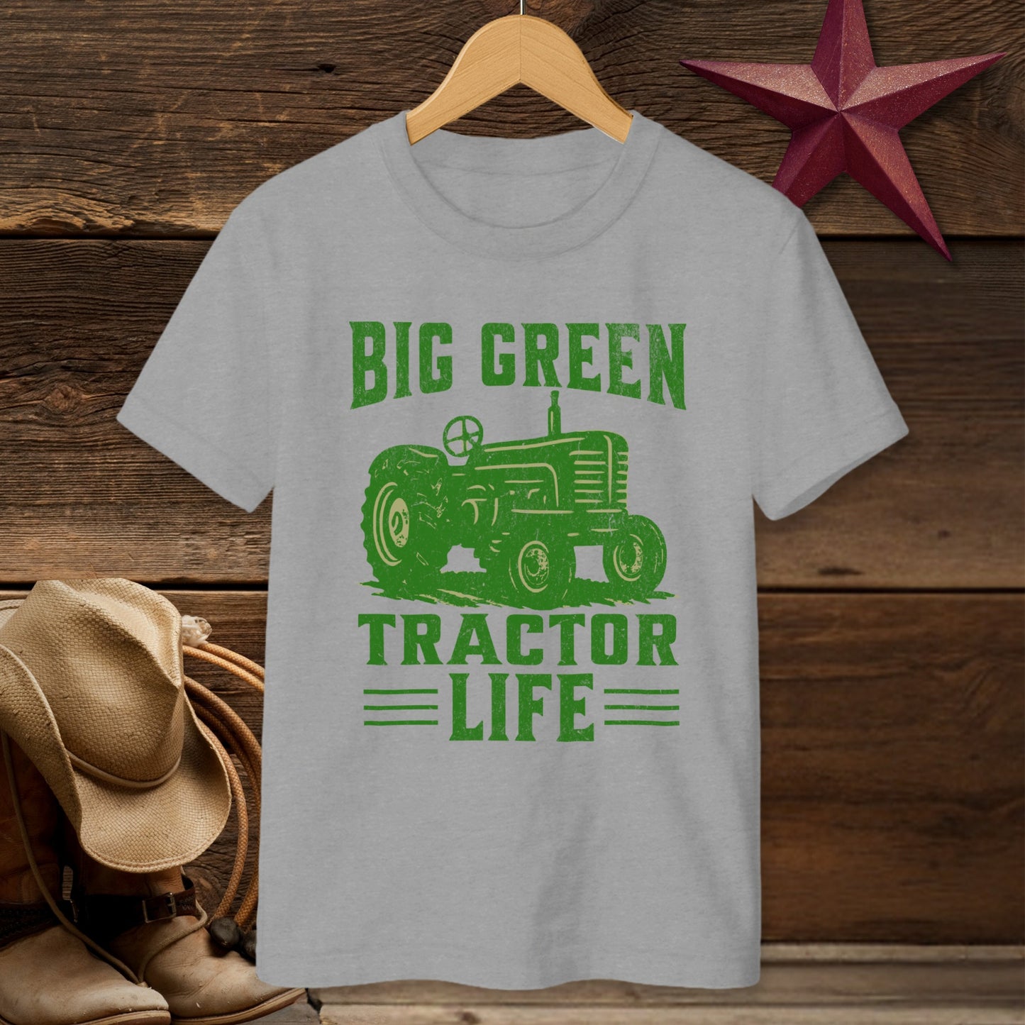Big Green Tractor T-shirt (Youth)
