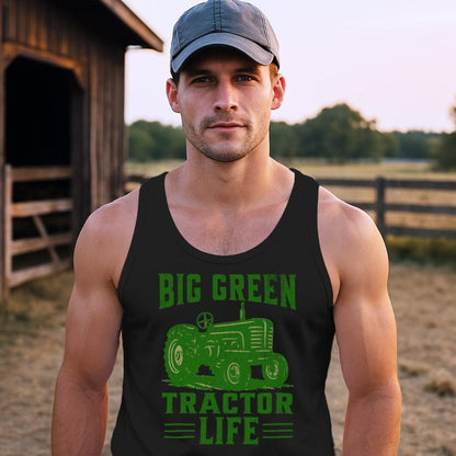 Big Green Tractor Tank Top