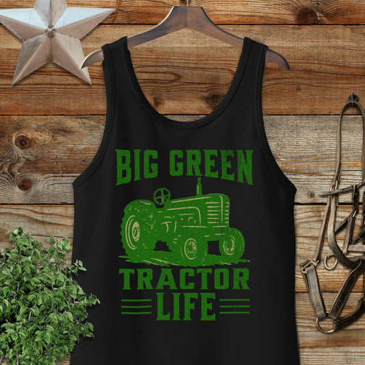 Big Green Tractor Tank Top