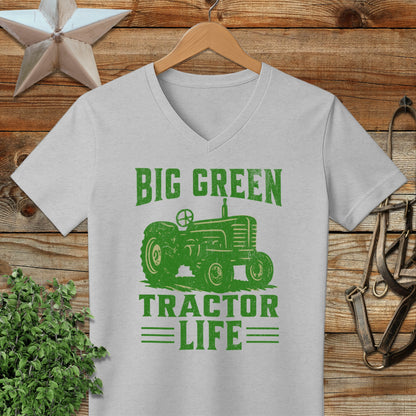 Big Green Tractor V-neck