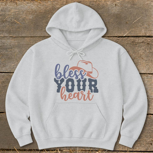 Bless Your Heart Hoodie - Sport Grey