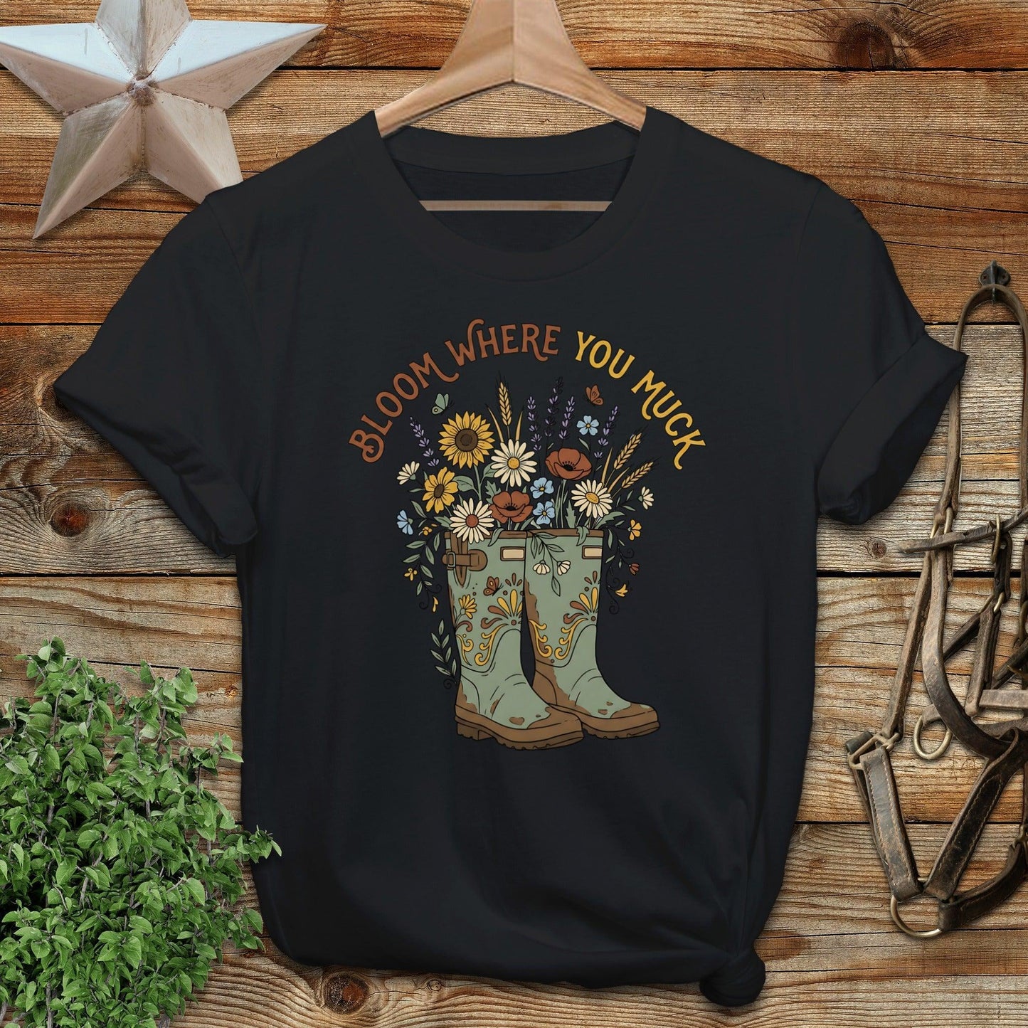 Bloom Where you Muck Softstyle Tee