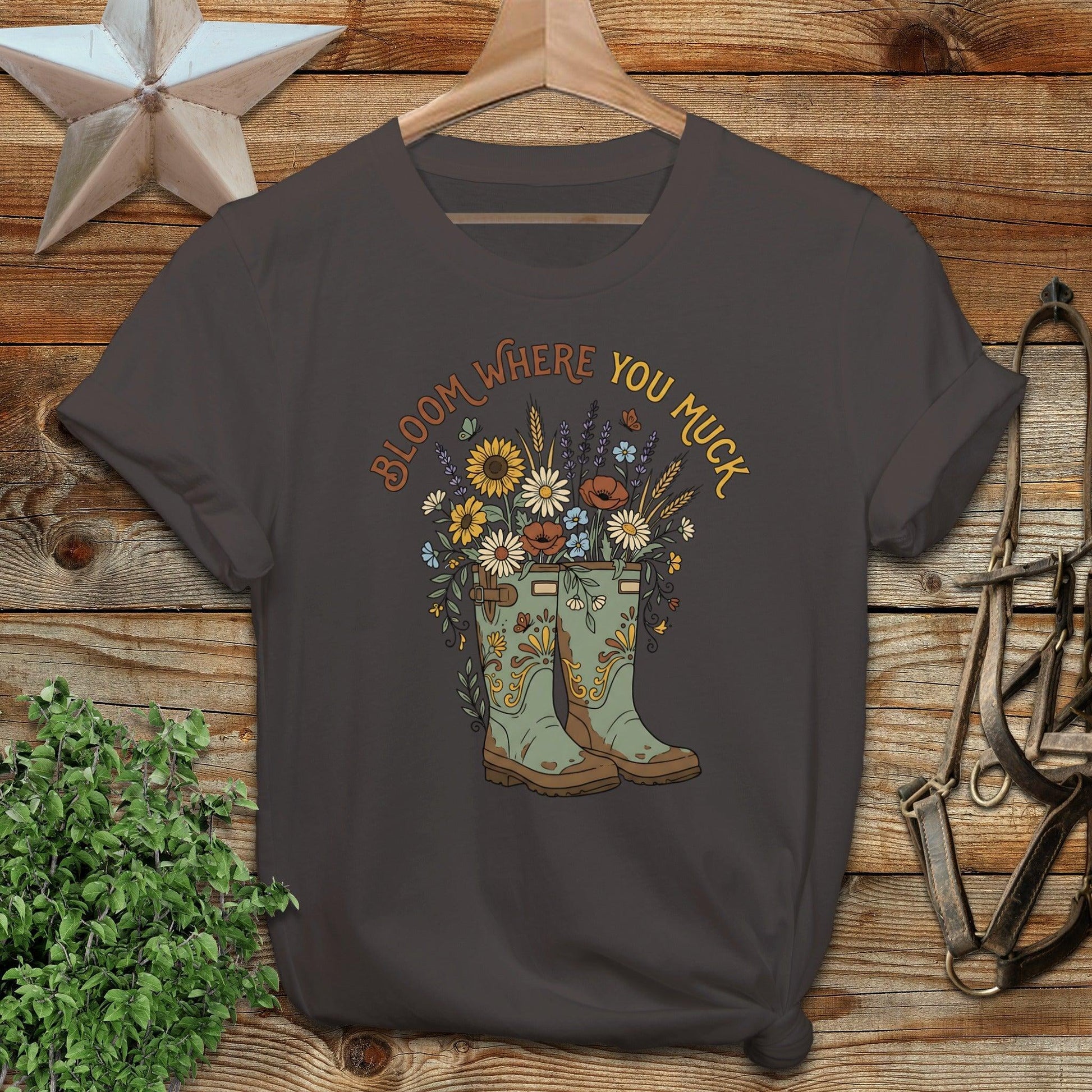 Bloom Where you Muck Softstyle Tee