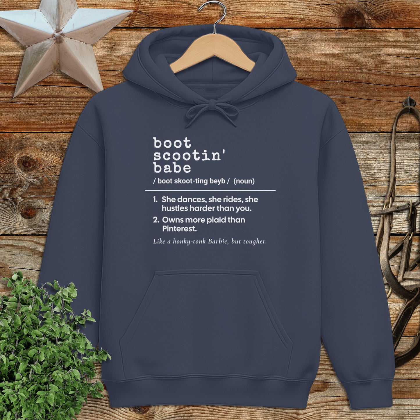 Boot Scootin Babe Definition Hoodie
