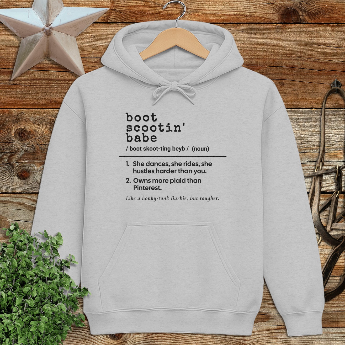 Boot Scootin Babe Definition Hoodie