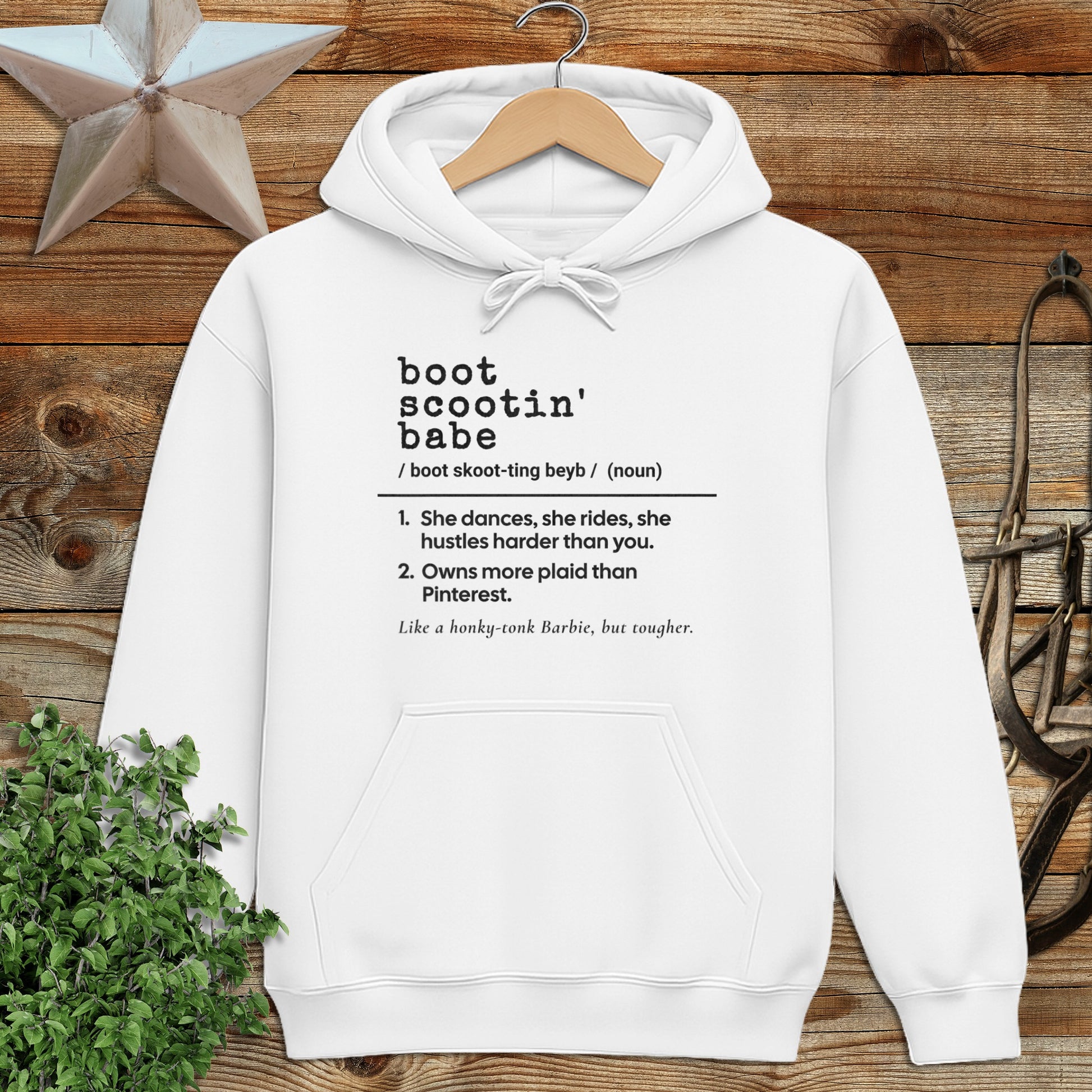 Boot Scootin Babe Definition Hoodie