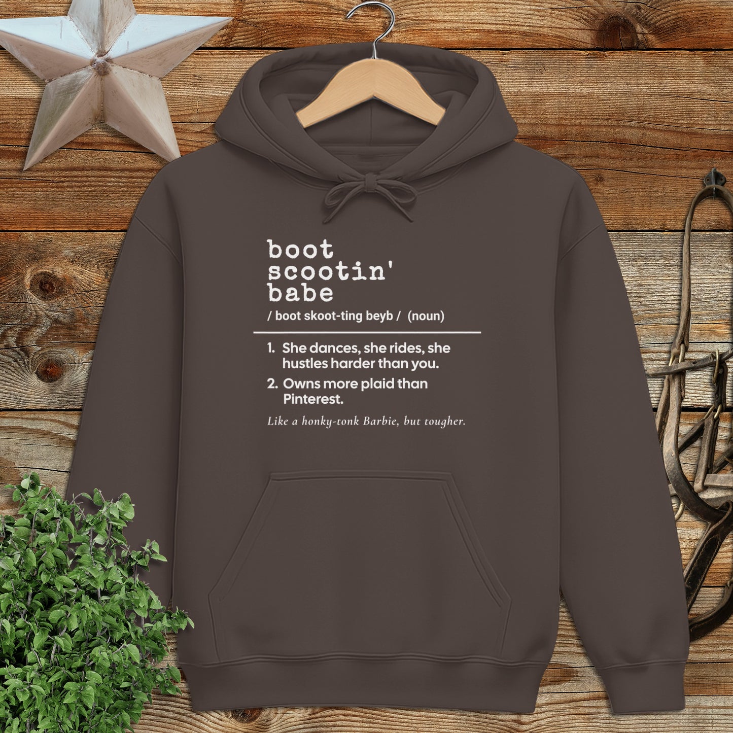 Boot Scootin Babe Definition Hoodie