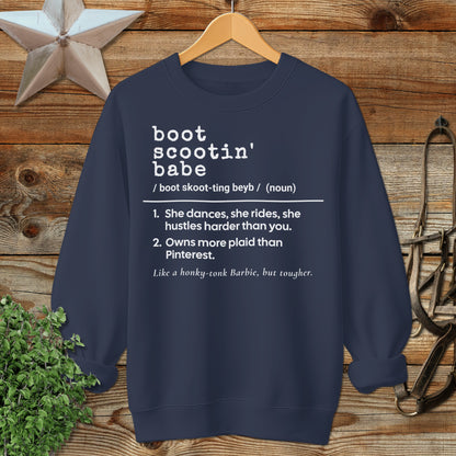 Boot Scootin Babe Definition Sweatshirt
