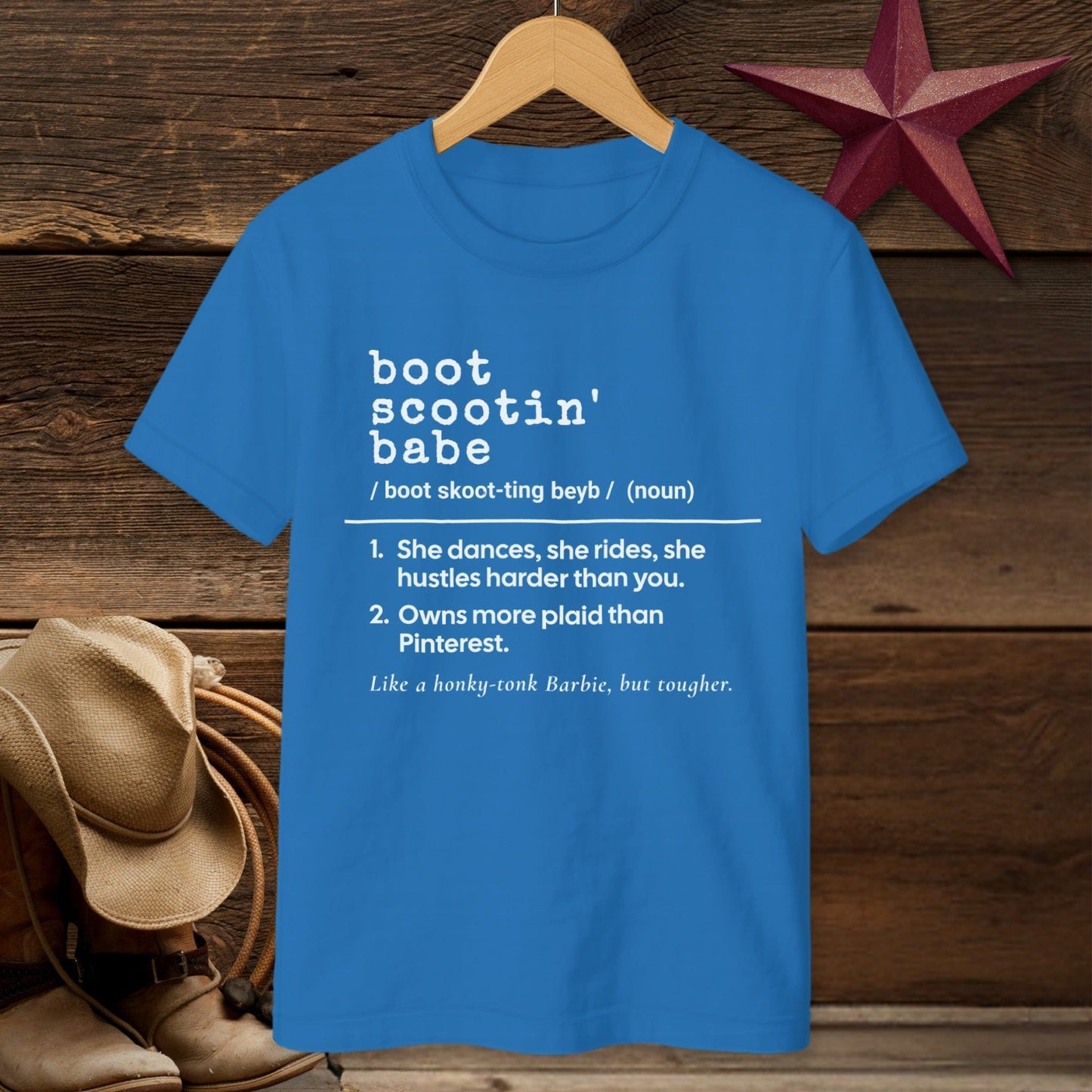 Boot Scootin Babe Definition T-shirt (Youth)