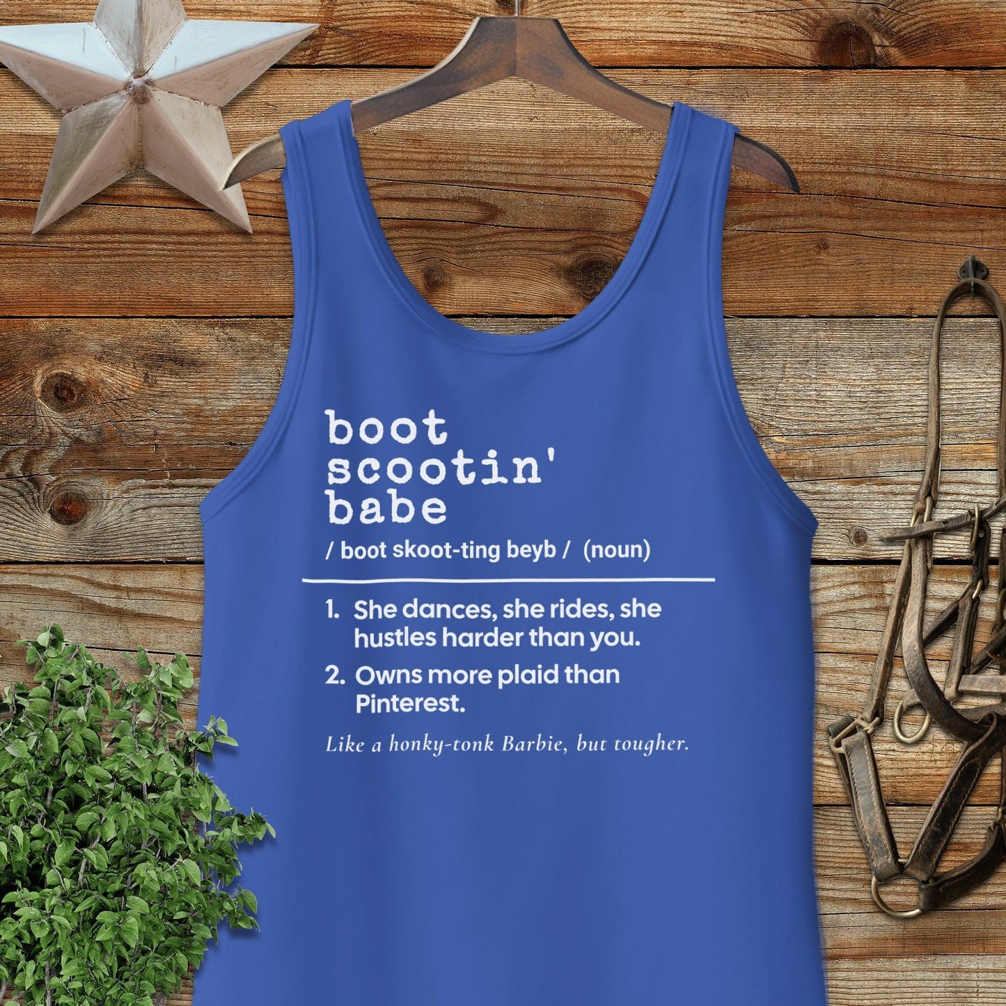 Boot Scootin Babe Definition Tank Top