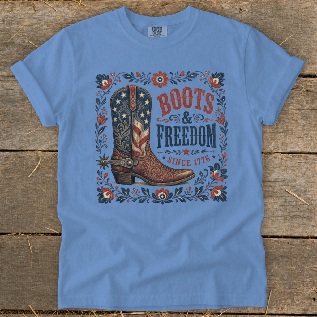 Boots & Freedom Signature Tee