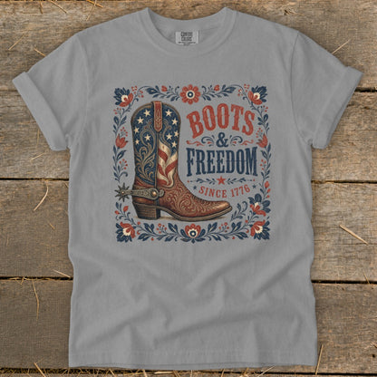 Boots & Freedom Signature Tee