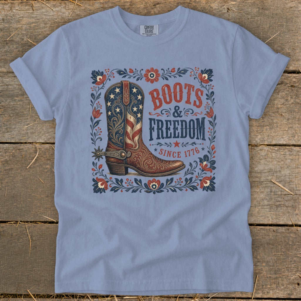 Boots & Freedom Signature Tee