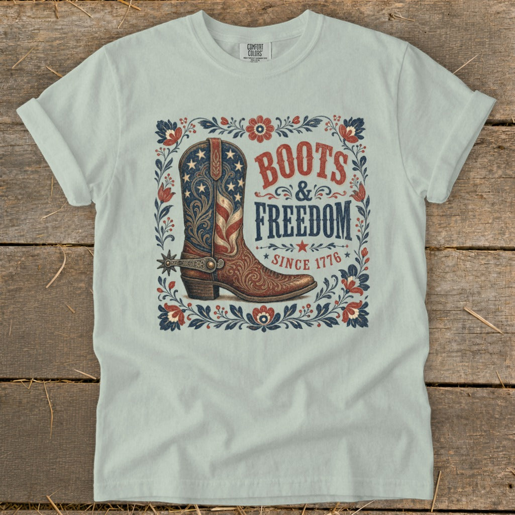Boots & Freedom Signature Tee