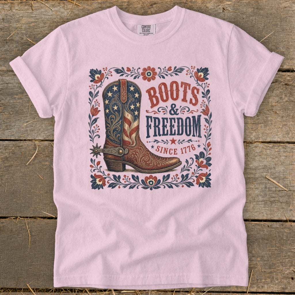 Boots & Freedom Signature Tee