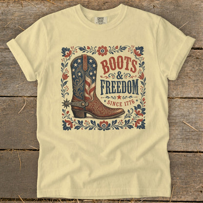 Boots & Freedom Signature Tee