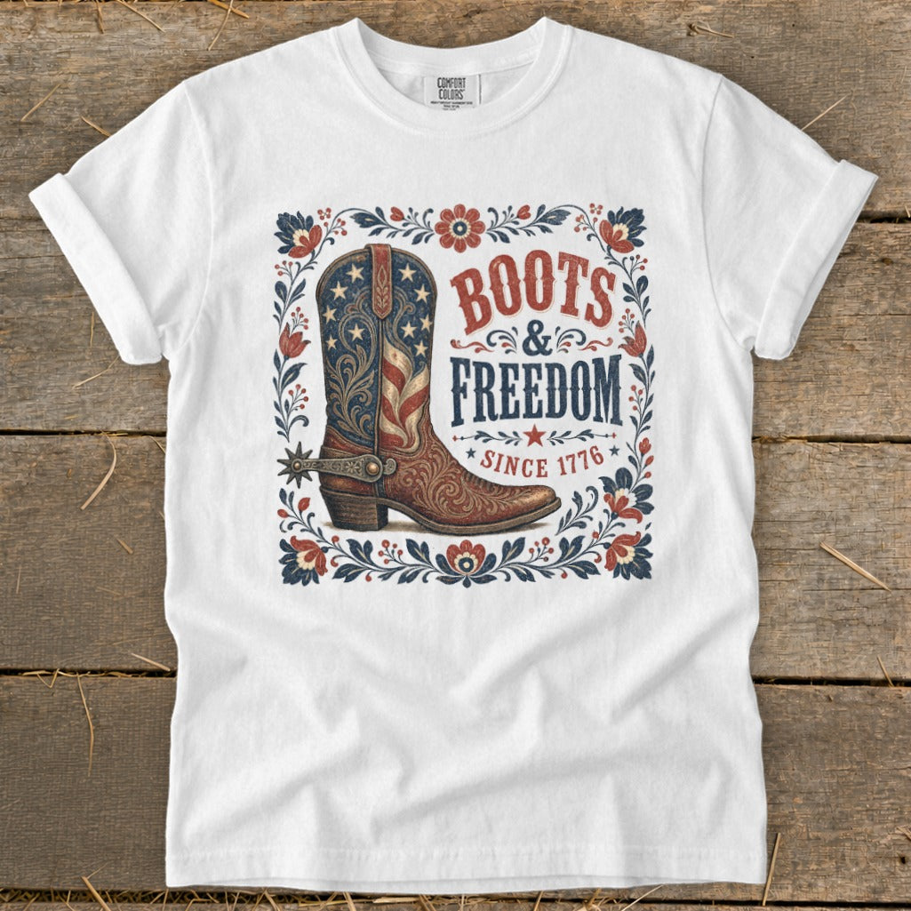 Boots & Freedom Signature Tee