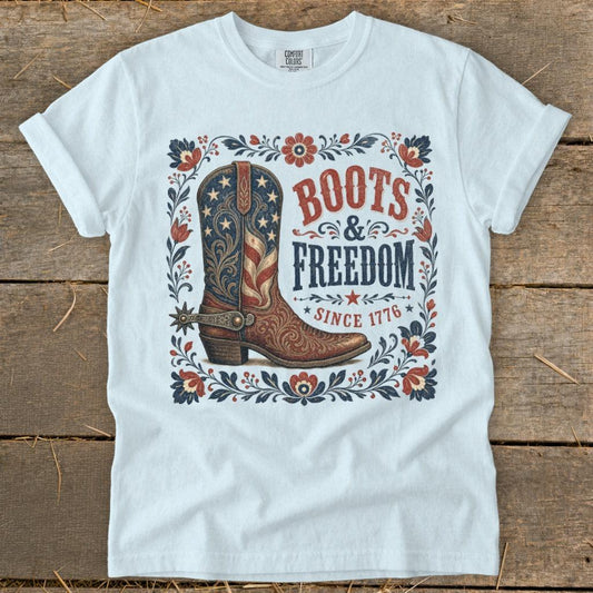 Boots & Freedom Signature Tee