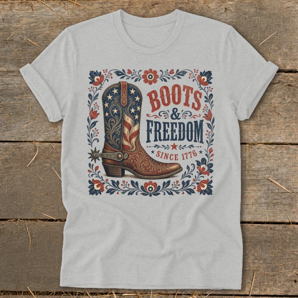 Boots & Freedom Softstyle Tee