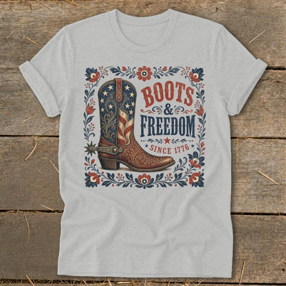 Boots & Freedom Softstyle Tee