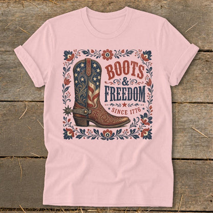 Boots & Freedom Softstyle Tee