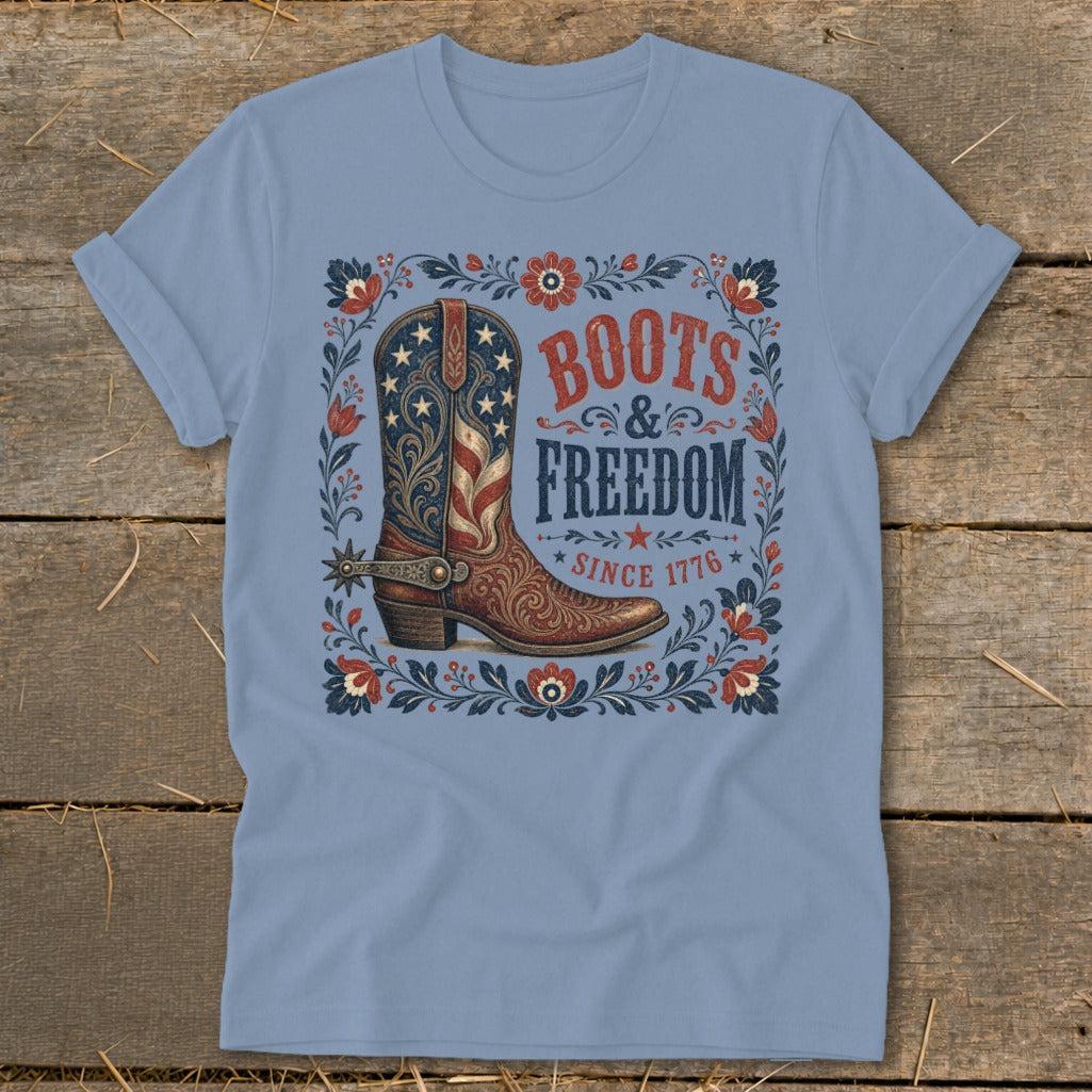 Boots & Freedom Softstyle Tee