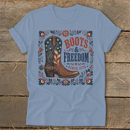 Boots & Freedom Softstyle Tee