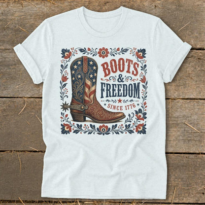 Boots & Freedom Softstyle Tee