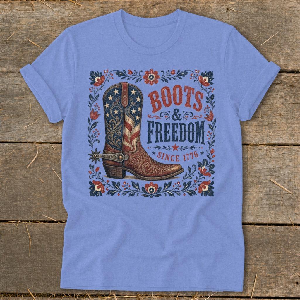 Boots & Freedom Softstyle Tee