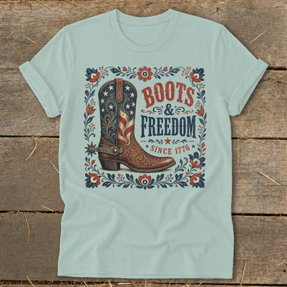 Boots & Freedom Softstyle Tee