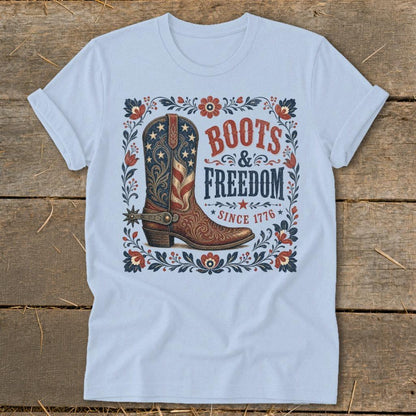 Boots & Freedom Softstyle Tee