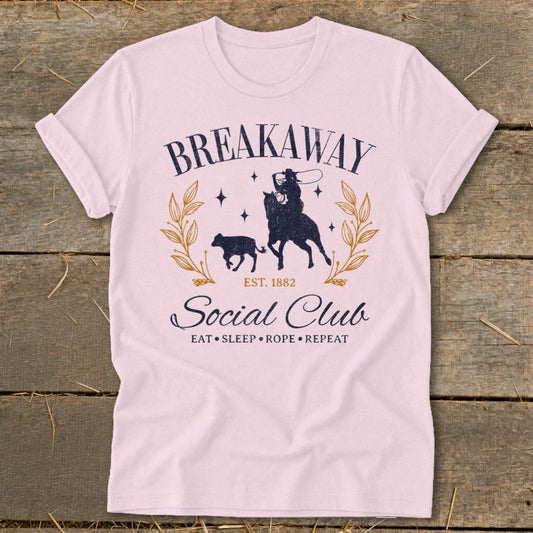 Breakaway Social Club Softstyle Tee - Light Pink