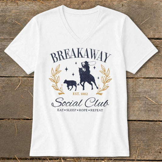 Breakaway Social Club V-neck - White