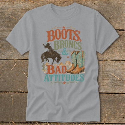Broncs & Bad Attitudes Classic Tee