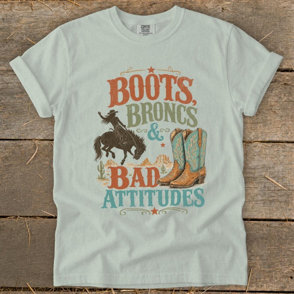 Broncs & Bad Attitudes Signature Tee