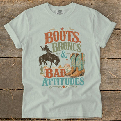 Broncs & Bad Attitudes Signature Tee