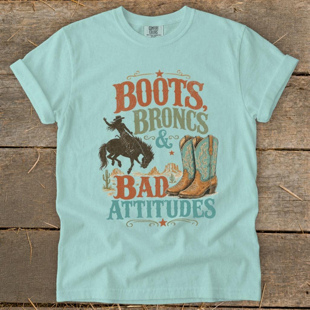 Broncs & Bad Attitudes Signature Tee