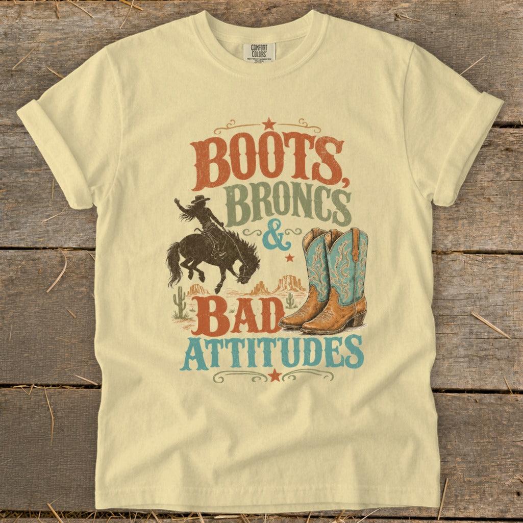 Broncs & Bad Attitudes Signature Tee