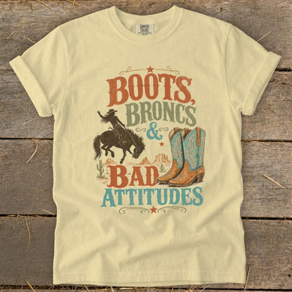 Broncs & Bad Attitudes Signature Tee