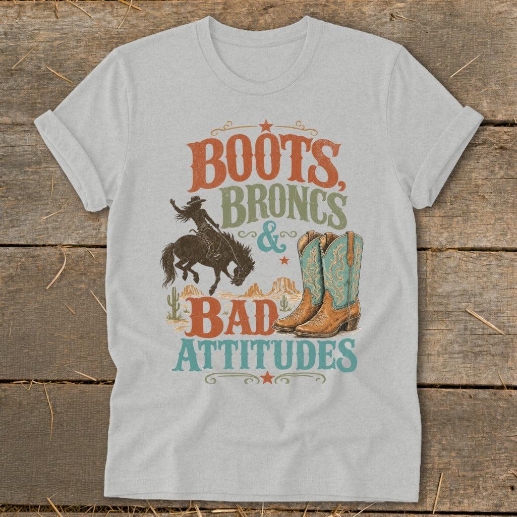 Broncs & Bad Attitudes Softstyle Tee