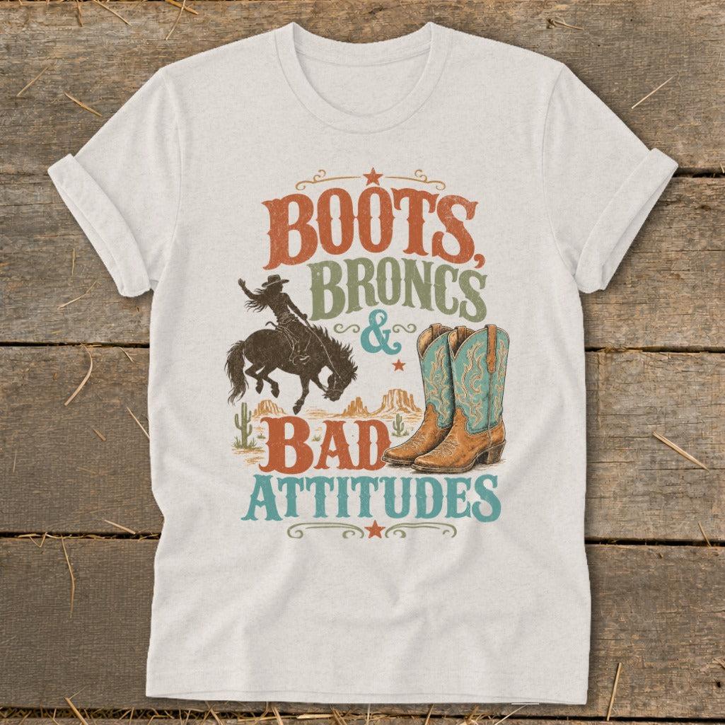 Broncs & Bad Attitudes Softstyle Tee