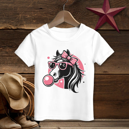 Bubble Gum Horse T-Shirt (Toddler)