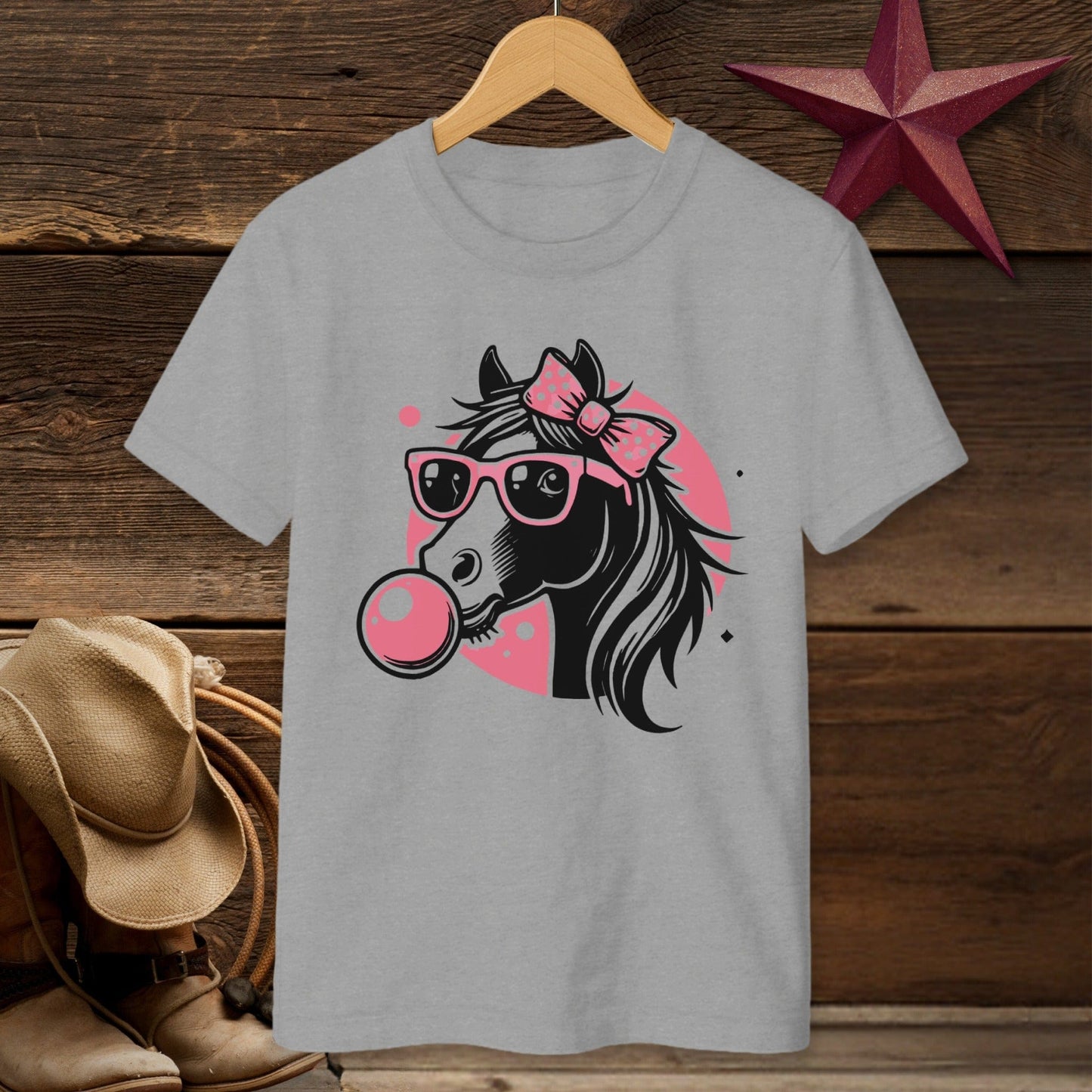 Bubble Gum Horse T-Shirt (Youth)